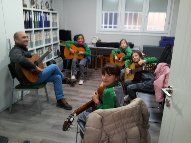 Clase de guitarra