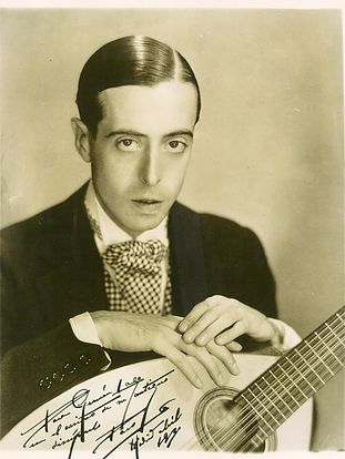 Foto dedicada de Paco Aguilar a Germán Lago