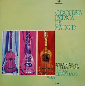 Carátula de un disco de la Orquesta Ibérica